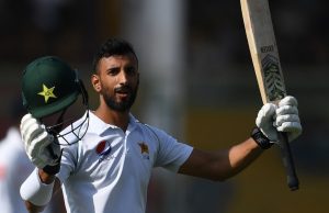 Shan Masood make a century England v Pakistan