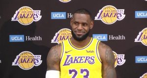 Lebron James dismisses Trump “We could care less”