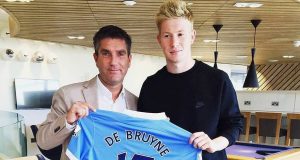 Man City star Kevin De Bruyne agent arrested