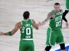 The Celtics aim to end sweep of Philadelphia 76ers Boston Celtics
