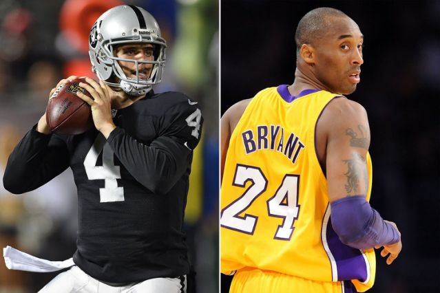 Raiders QB Derek Carr to Honor Kobe Bryant with Arm Sleeve This Season: ‘He Meant So Much to Me’