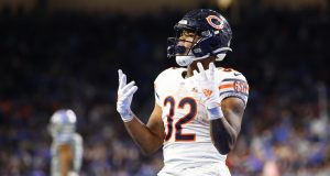 David Montgomery carted off at Bears practice with injury