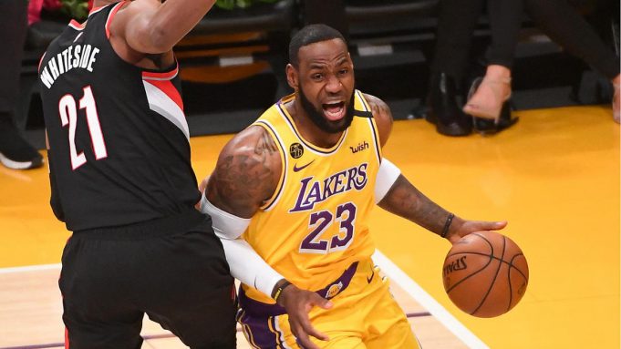 Lakers Versus blazers Lakers Versus blazers