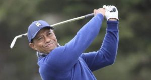Tiger Woods at the PGA Championship: Round 1