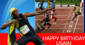 Happy Birthday, Usain Bolt Usain Bolt
