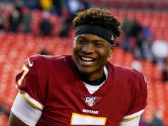 Haskins trying to master same edge as Tom Brady
