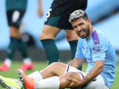 Aguero will miss Champions League quarter-final against Lyon