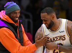 LeBron James went off in pre birthday gift to Kobe Bryant