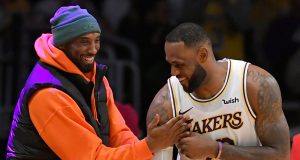 LeBron James went off in pre birthday gift to Kobe Bryant