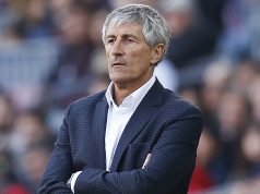 Quique Setien “It has not crossed my mind”