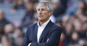 Quique Setien “It has not crossed my mind”