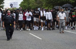 Alabama Football Players’ March for Equality Alabama Football Players' March for Equality