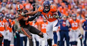 Broncos WR Courtland Sutton a long shot to play vs. Titans