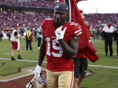Deebo Samuel (foot) will not play vs. Cardinals Sunday