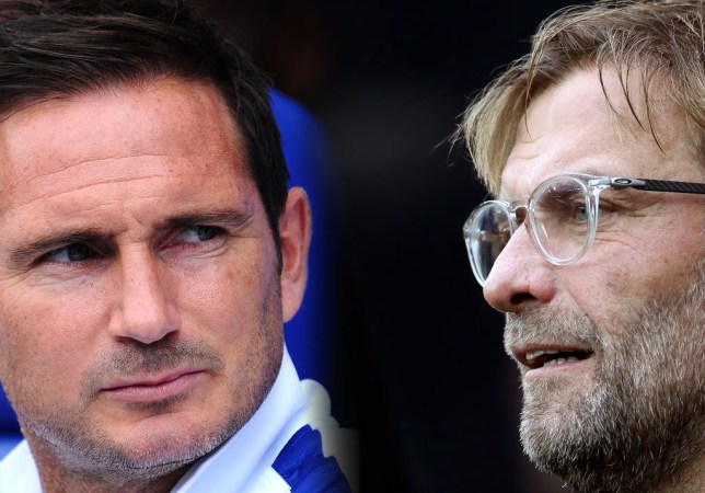 Jurgen Klopp frank lampard Jurgen Klopp and frank lampard
