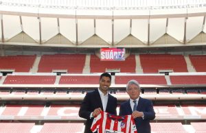 Atletico Madrid signs Luis Suarez on 2yr deal Atletico Madrid signs Luis Suarez