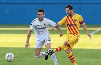 Messi first appearance for Barca after unsuccessful effort to desert the club Messi Appearance against Gimnastic de Tarragona