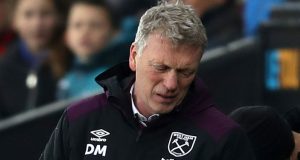 West Ham manager David Moyes and two players test positive for coronavirus