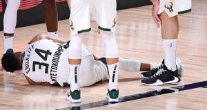 Antetokounmpo has been ruled out vs Heat after anckle injury