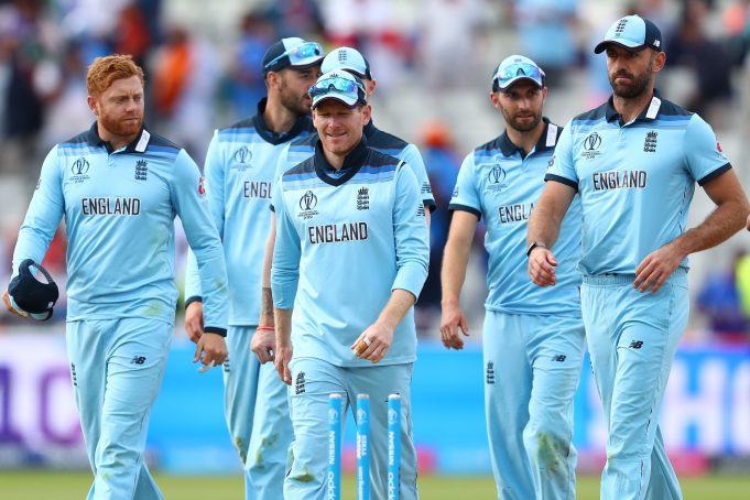 England v India - ICC Cricket World Cup 2019 England team