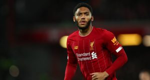 Liverpool defender Joe Gomez injured Liverpool
