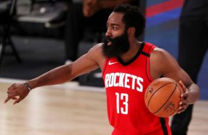 The Rocket’s James Harden looking towards move to Nets