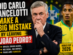 Did Carlo Ancelotti Just Make the Biggest Mistake of Brazil’s World Cup? Leaving João Pedro Out Is Looking Worse by the Minute