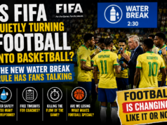 Is FIFA Quietly Turning Football Into Basketball? The New Water Break Rule Has Fans Talking