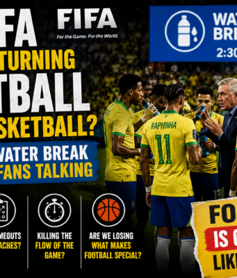 Is FIFA Quietly Turning Football Into Basketball? The New Water Break Rule Has Fans Talking