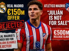Real Madrid’s €150 Million Shock Bid for Julián Álvarez Rejected