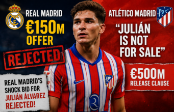 Real Madrid’s €150 Million Shock Bid for Julián Álvarez Rejected