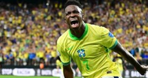 Vinícius Júnior Joins Golden Boot Race After Brazil Brilliance
