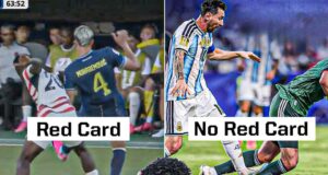 Fans Erupt Over USA Red Card as Messi Comparison Sparks VAR Debate