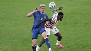 USA Team Member Sent Off After Receiving Red Card