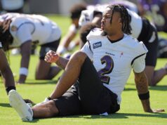 Ravens Fans Are Holding Their Breath After Nate Wiggins Injury