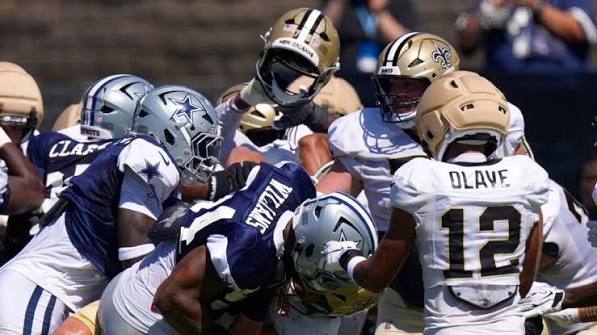 Cowboys & Saints Fined $500K Each After Wild Joint Practice Brawl