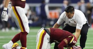 How Did Jayden Daniels Hurt His Elbow? The Freak Play That Sent the Commanders QB Off the Field