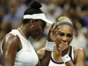 SERENA AND VENUS JUST GOT KNOCKED OUT, AND IT WENT DOWN TO THE FINAL TIEBREAK